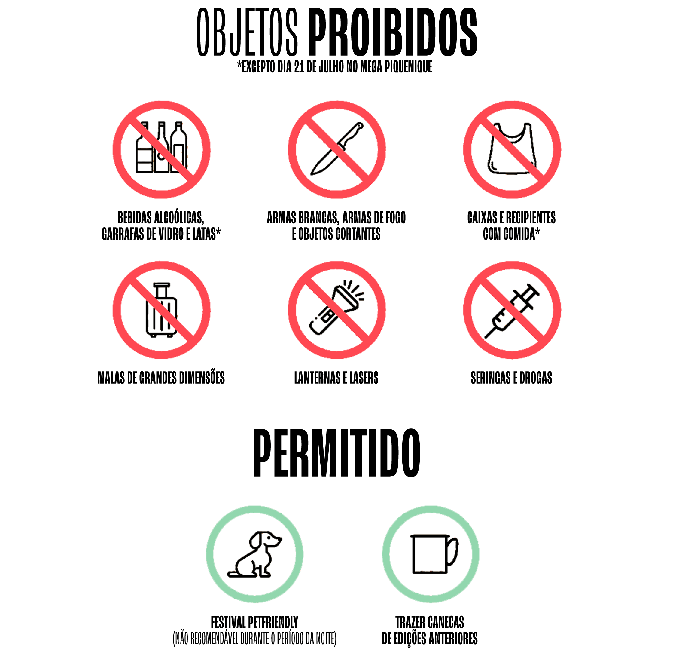 Objectos proibidos