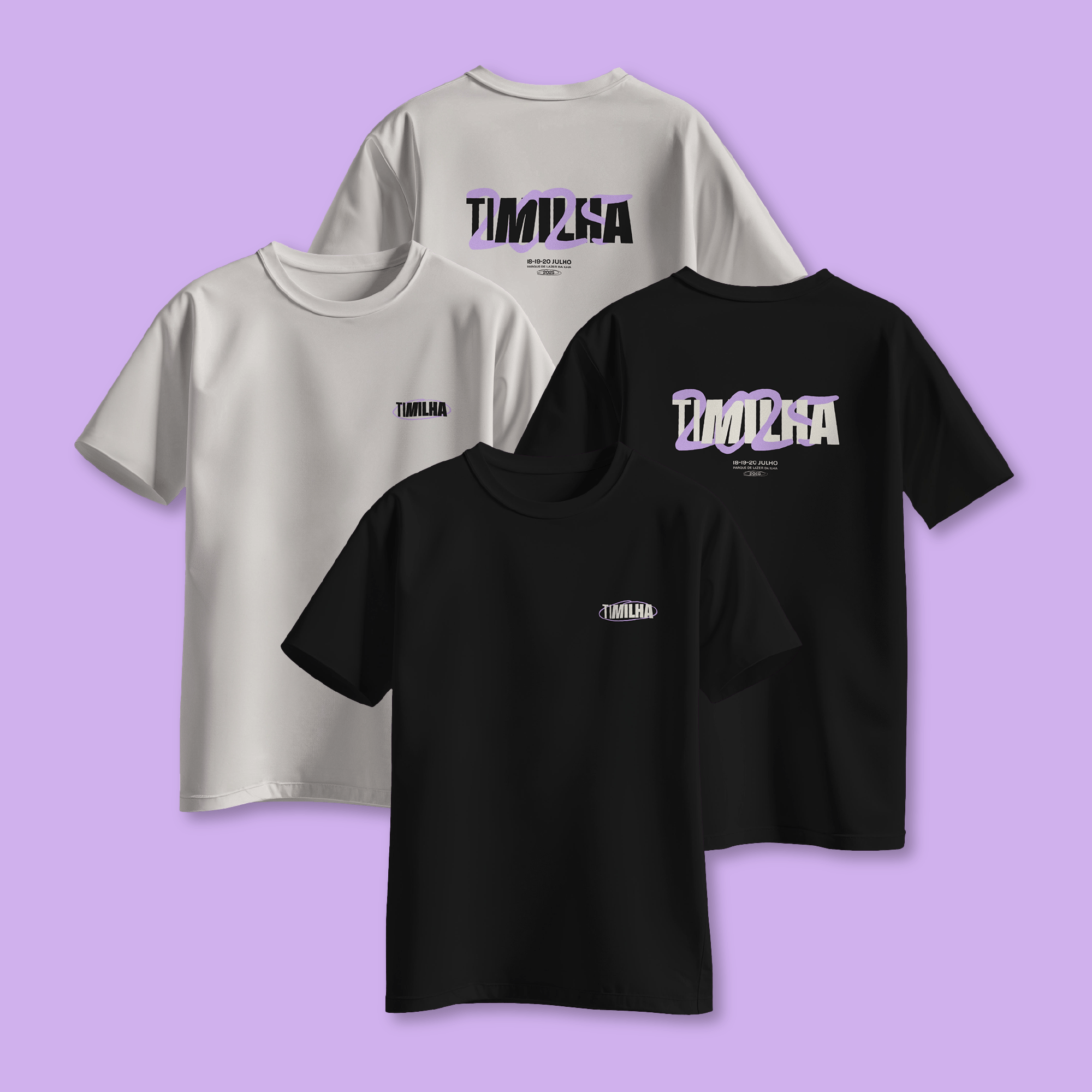 T-SHIRT TI MILHA 2025 [BRANCA]