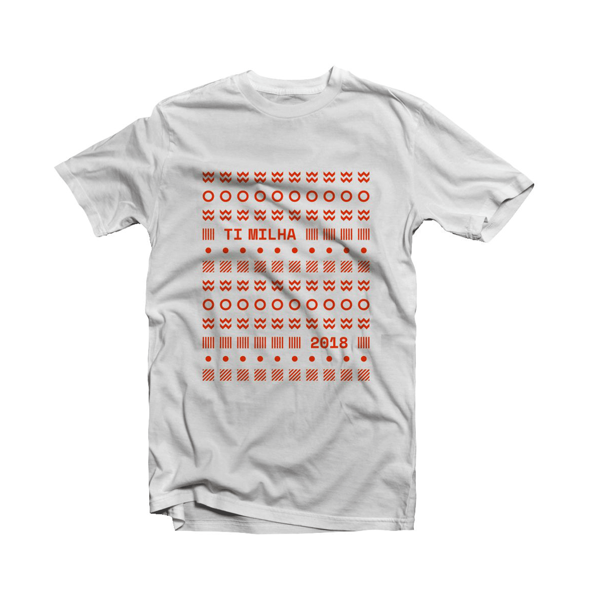 T-SHIRT TI MILHA 2018 [BRANCA]