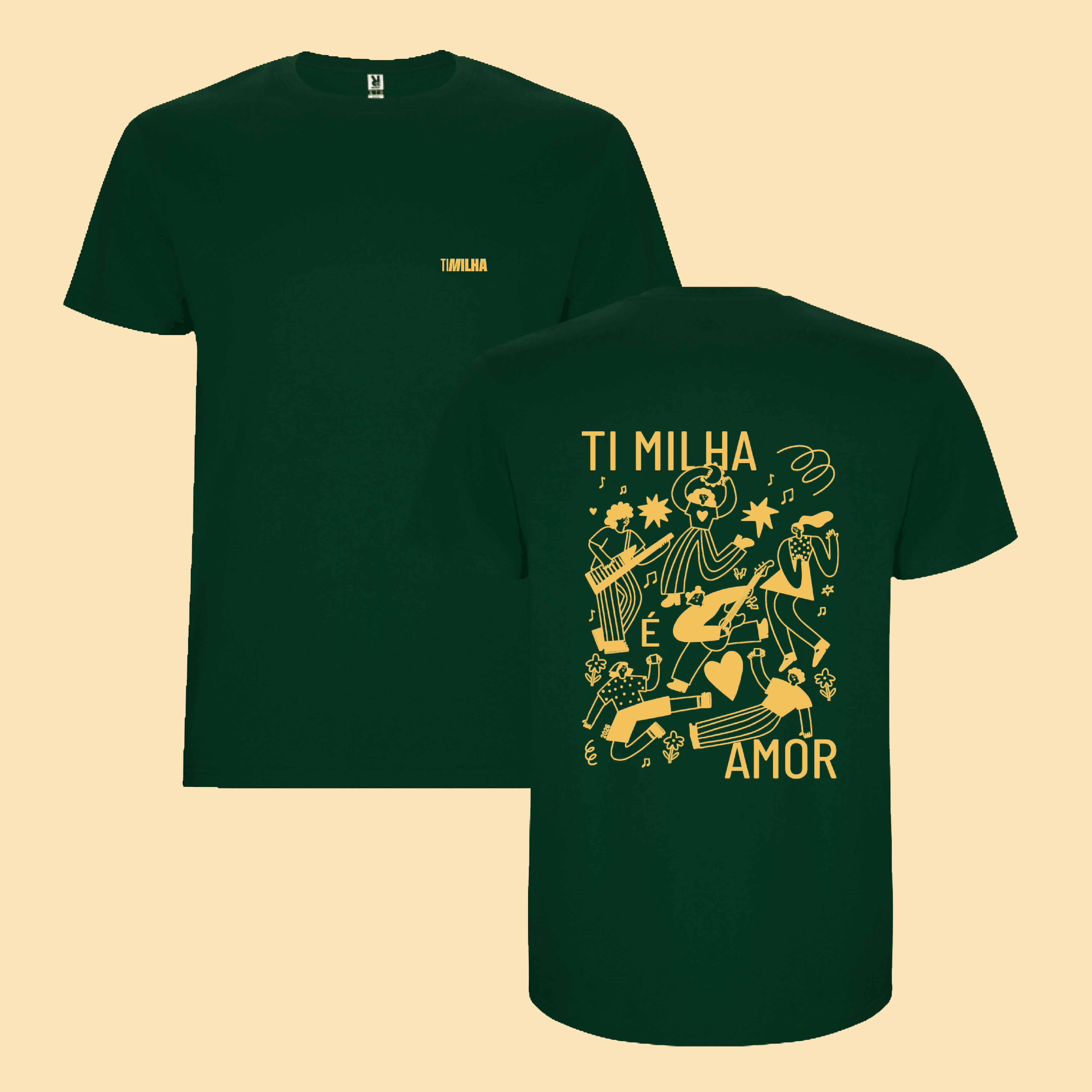 T-SHIRT TI MILHA 2025 [BRANCA]